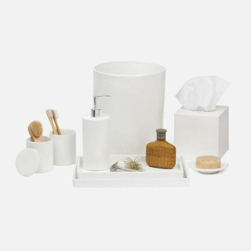 Cordoba White Bath Set