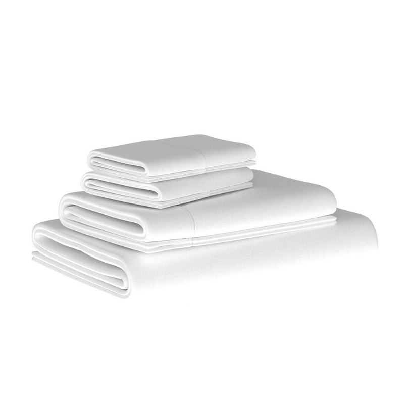 Daniel Design Studio Alvito White Full Fitted Sheet 