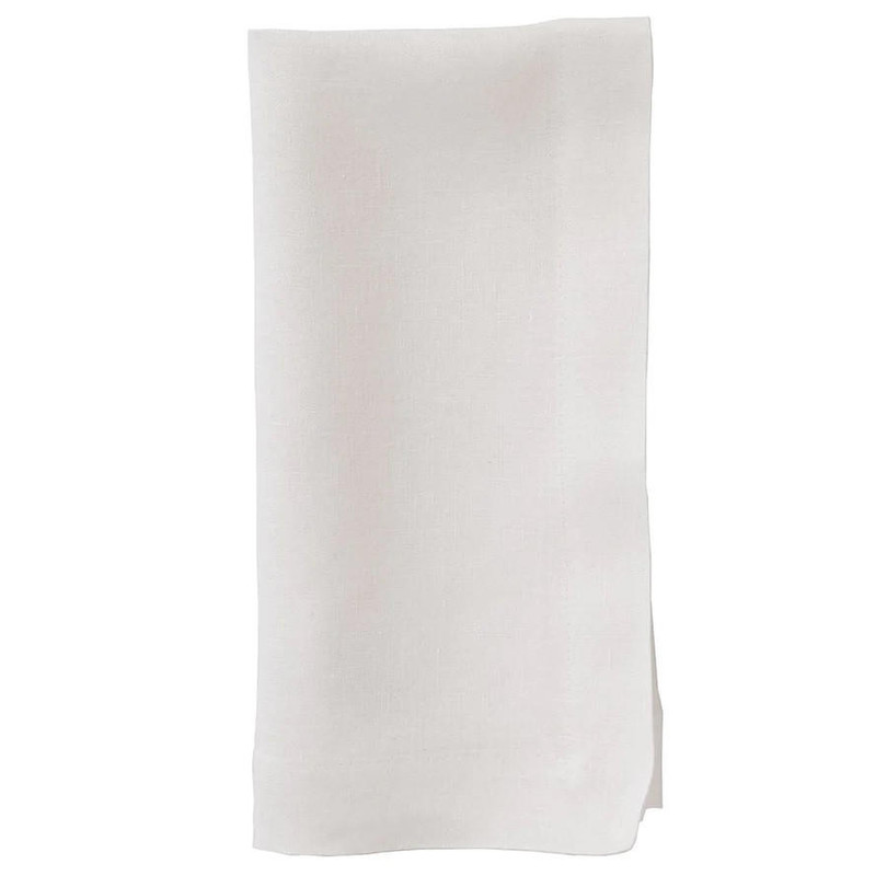 Bodrum Riviera Off-White Dinner Napkins (Set of 4) 