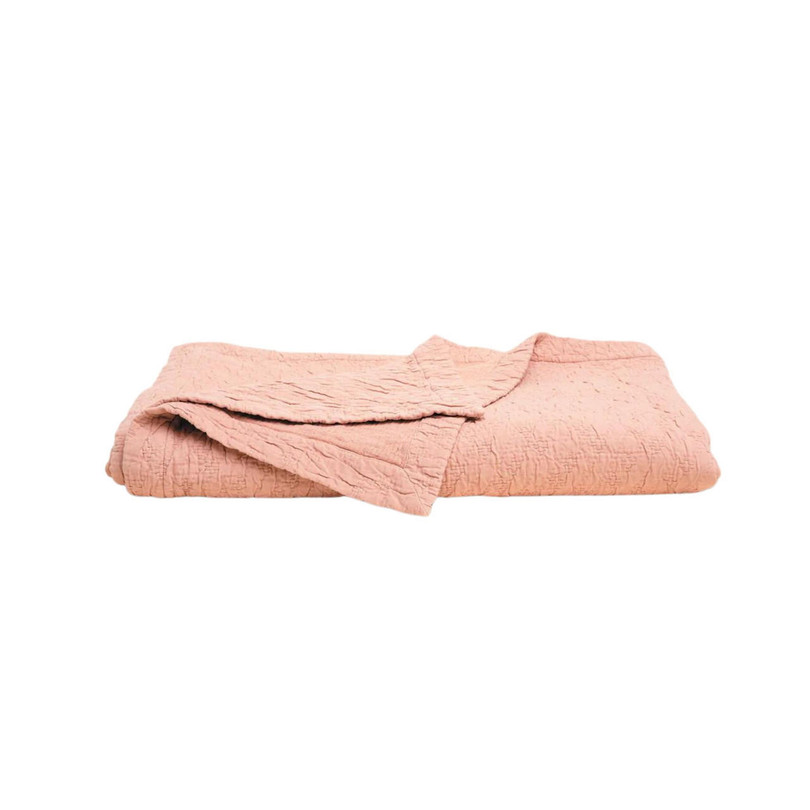 purecare Dr. Weil Wave Pink Sandstone Coverlet 