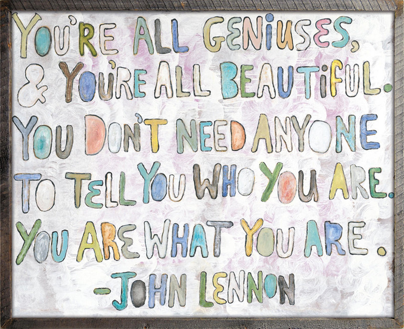 Sugarboo Designs You're All Geniuses Wall Art 