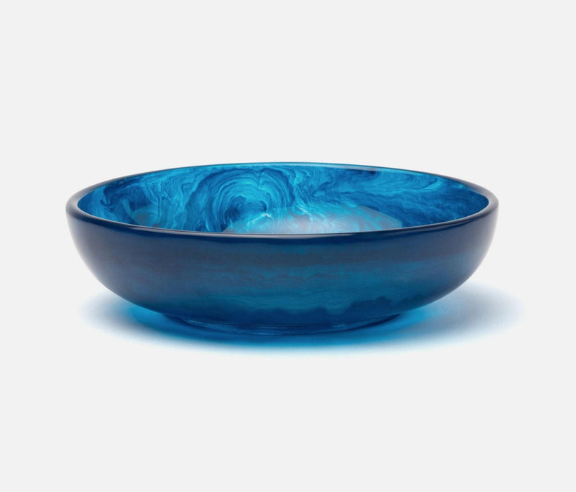 Blue Pheasant Sawyer Cobalt Large Serving Bowl 