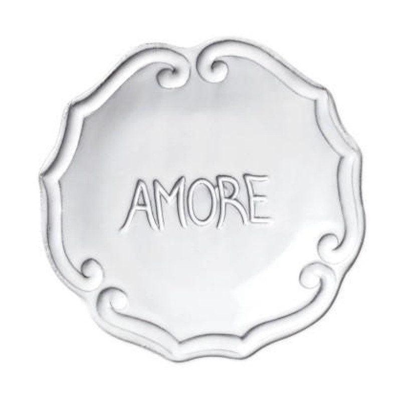 Vietri Incanto Amore Plate 