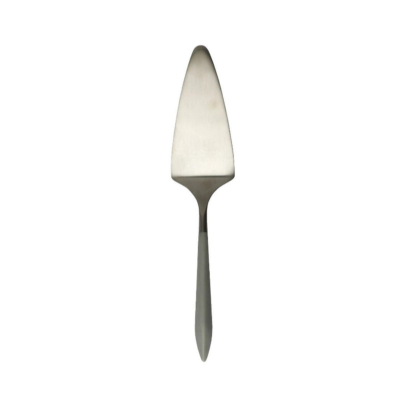 Vietri Ares Argento & Light Gray Pastry Server 