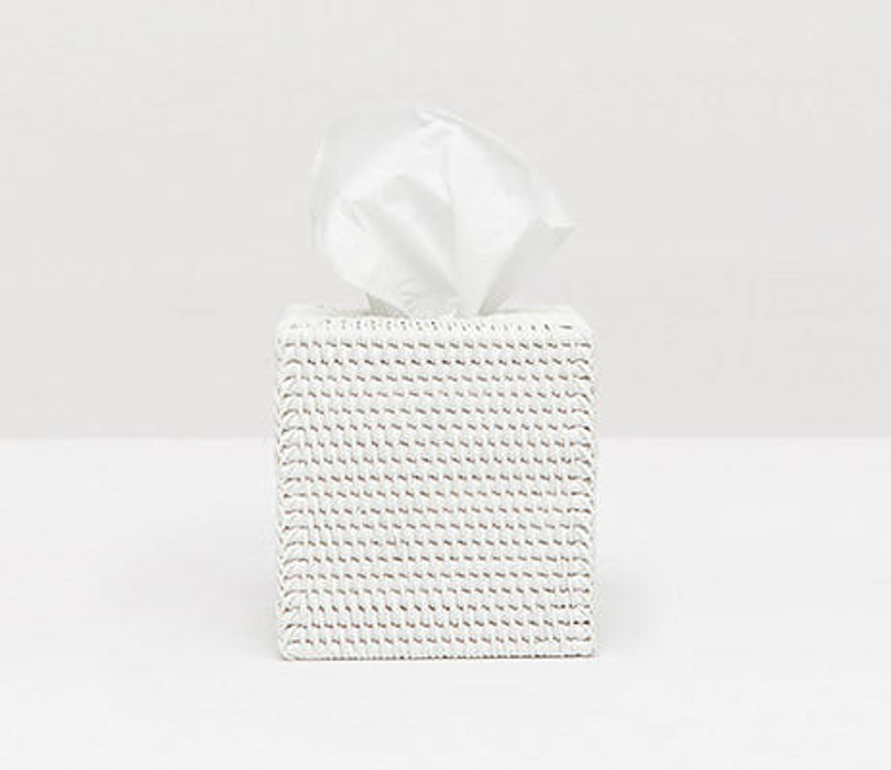 Pigeon and Poodle Dalton White Tissue Box 