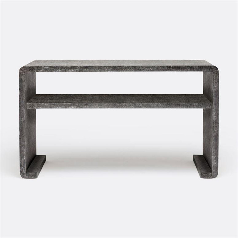 Made Goods Gustav Charcoal Console Table 