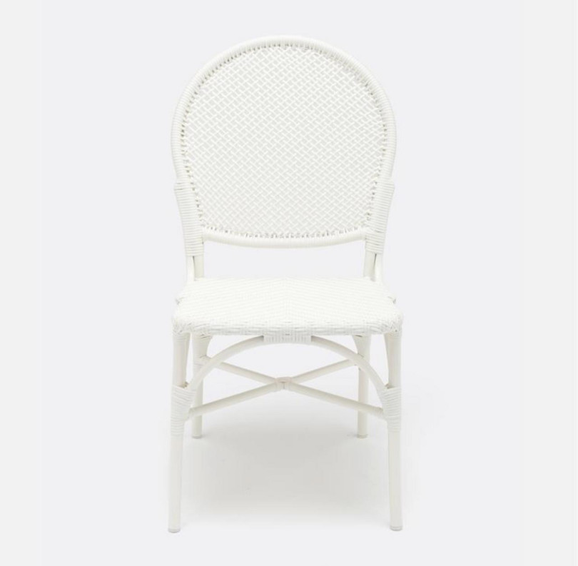 Made Goods Donovan White Side Chair 