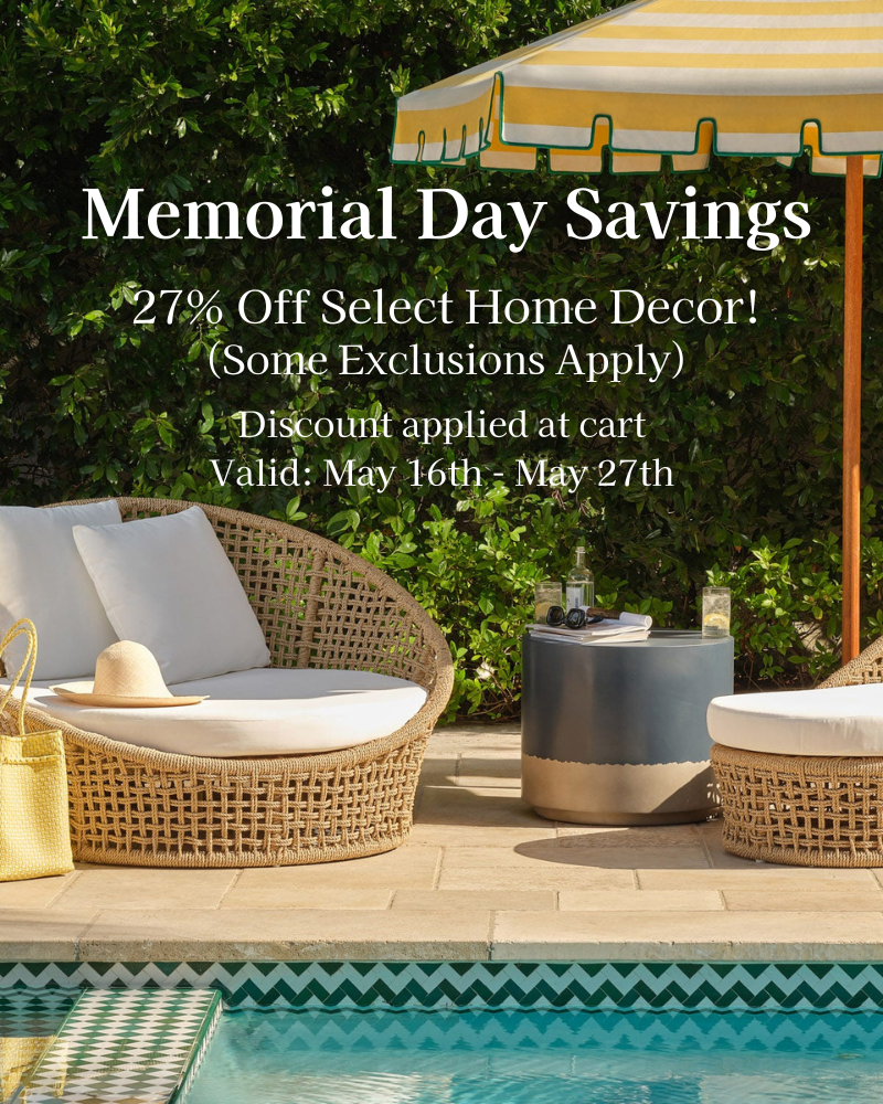 Memorial Day Savings