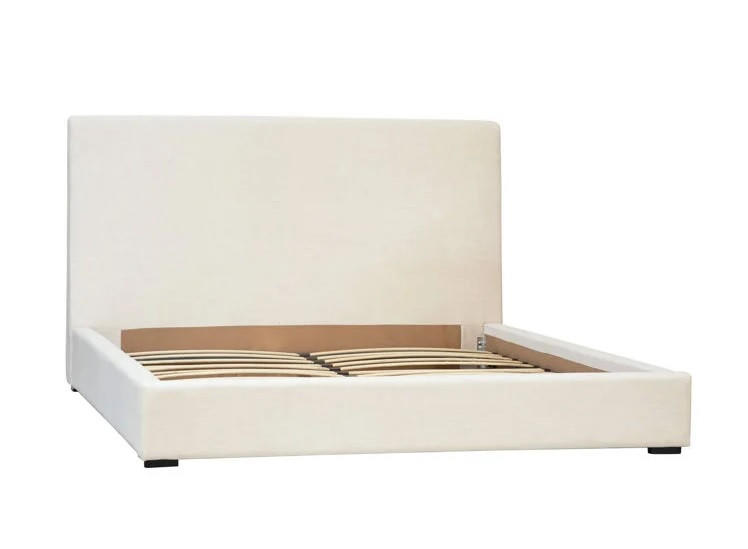 Fleming Linen Blend Upholstered Bed