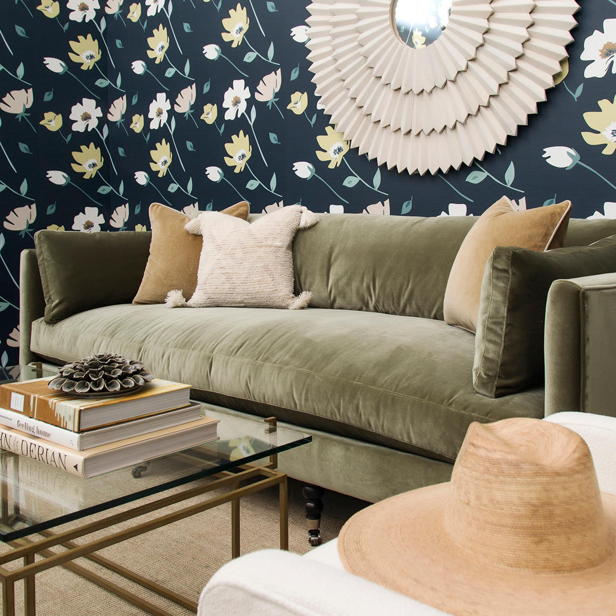 Madeline Express Velvet Sofa