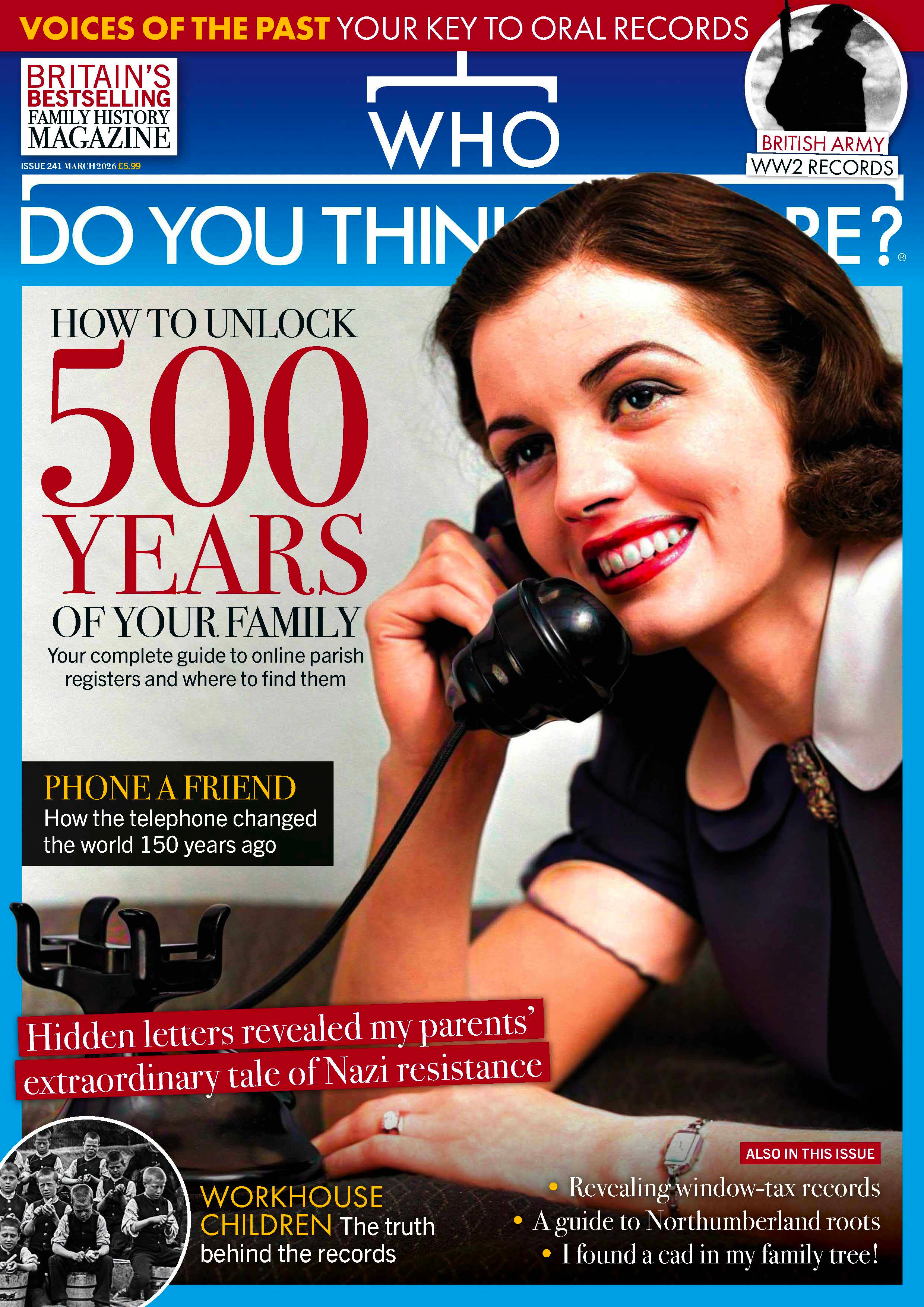 Who Do You Think You Are? Magazine Feb 26