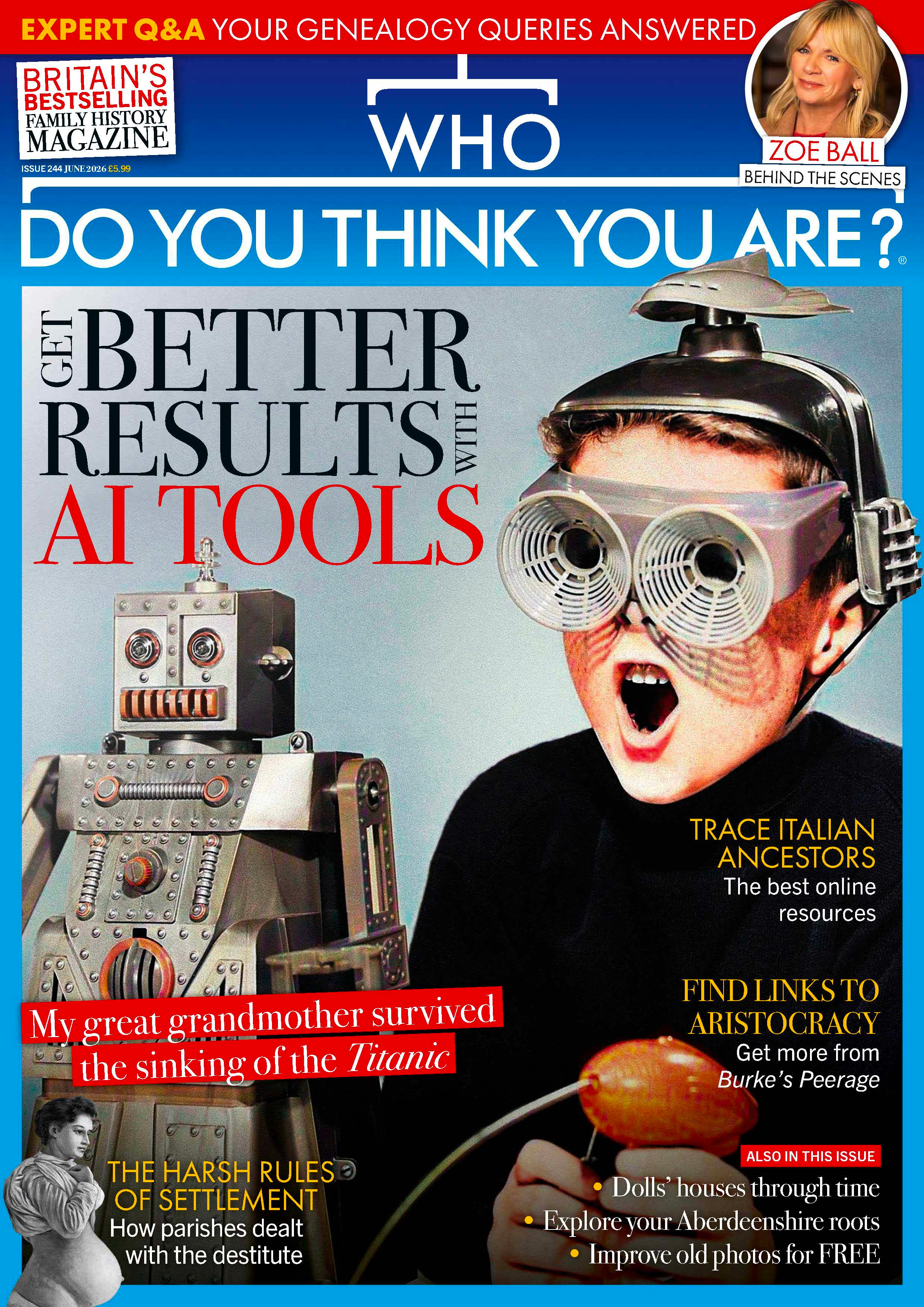 Who Do You Think You Are? Magazine May 26