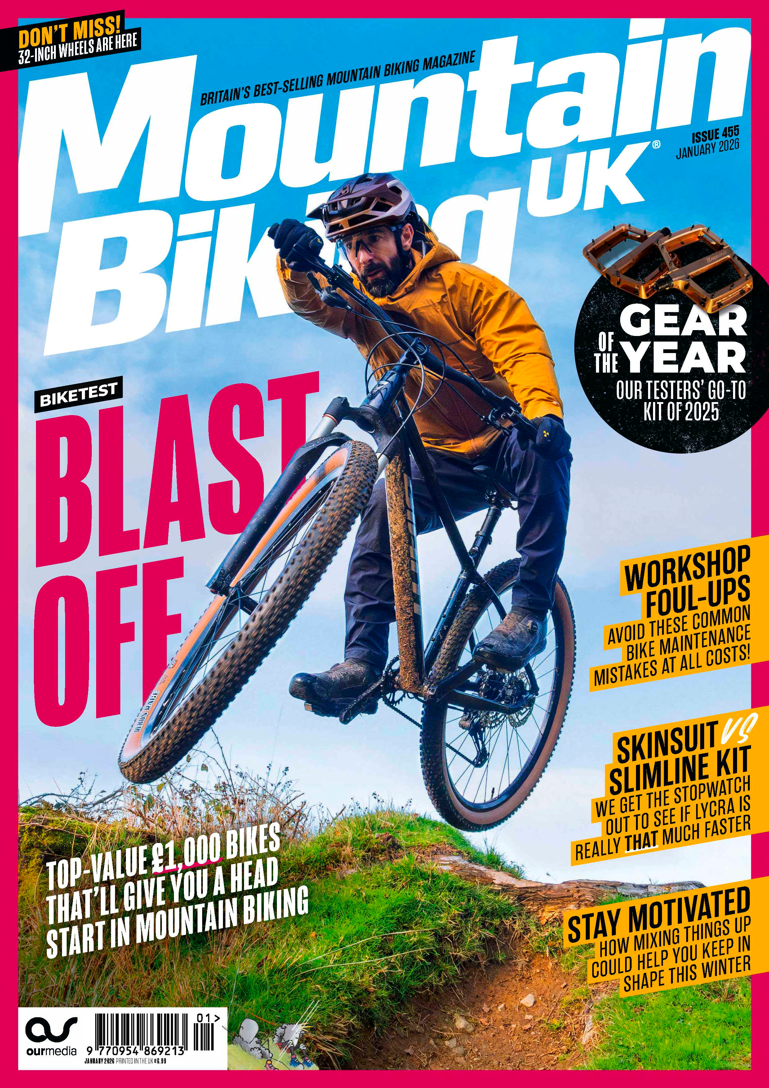 Mountain Biking UK Magazine January 2026 - Issue 455