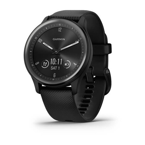 Garmin vivomove Sport - Black Case with Slate Accents