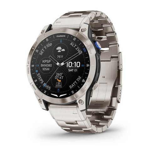 Garmin D2 Mach 1 Titanium Band