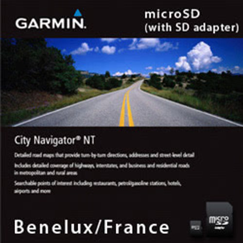 Garmin City Nav France/Benelux Maps MicroSD