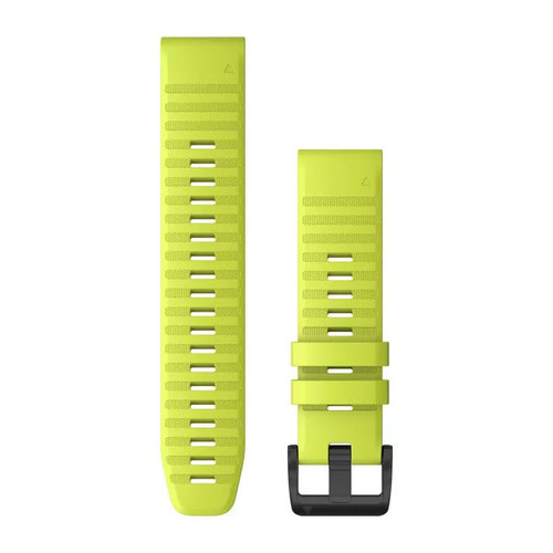 Garmin QuickFit 22mm - Amp Yellow Silicone Band