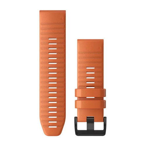 Garmin QuickFit 26mm - Ember Orange Silicone Band