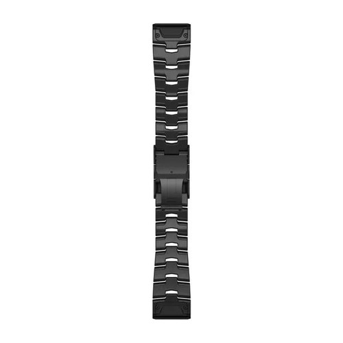 Garmin QuickFit 26mm - Vented Titanium Bracelet with Carbon Grey DLC ...