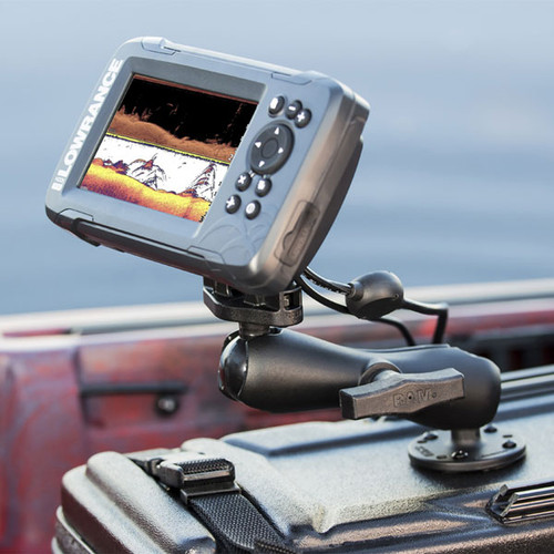 RAM Double Ball Mount for Lowrance Hook 2 and Reveal Series (RAM-101-LO12)