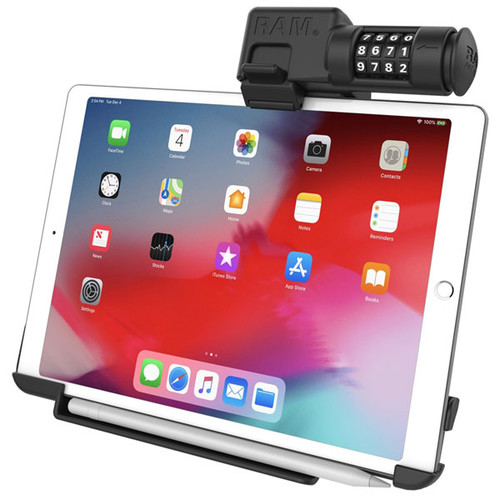 RAM EZ-Roll'r Combo Locking Holder for iPad Pro 11" (2018 & 2020)