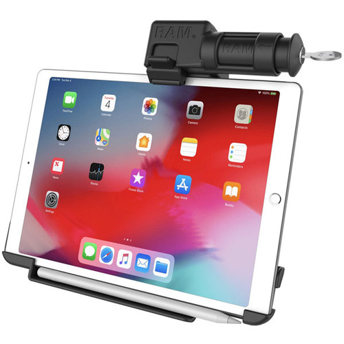 RAM EZ-Roll'r Keyed Locking Holder for iPad Pro 11" (2018 & 2020)