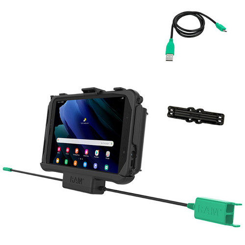 RAM EZ Roll'r Dual USB Cradle for Samsung Tab Active5, Active3 & Active2