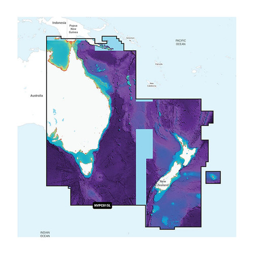 Garmin Navionics Vision+ Australia East and Central to NZ