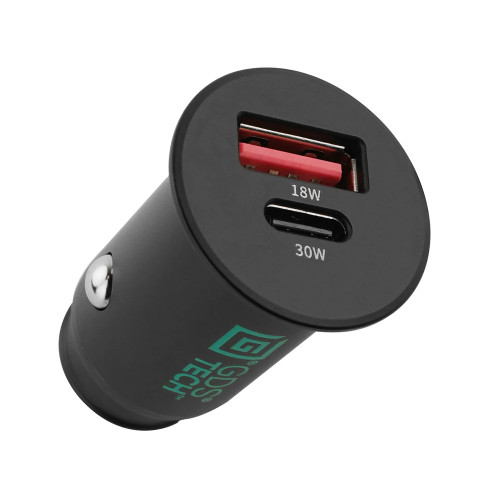 RAM GDS USB Type-C and Type A 2-Port Cigarette Charger