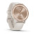 Garmin vivomove Trend Peach Gold Stainless Steel Bezel with Ivory Case and Silicone Band