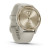 Garmin vivomove Trend Cream Gold Stainless Steel Bezel with French Grey Case and Silicone Band