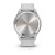 Garmin vivomove Trend Silver Stainless Steel Bezel with Mist Grey Case and Silicone Band