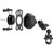 RAM X-Grip UN7 Phone Mount with Vibe-Safe and U-Bolt Short Arm