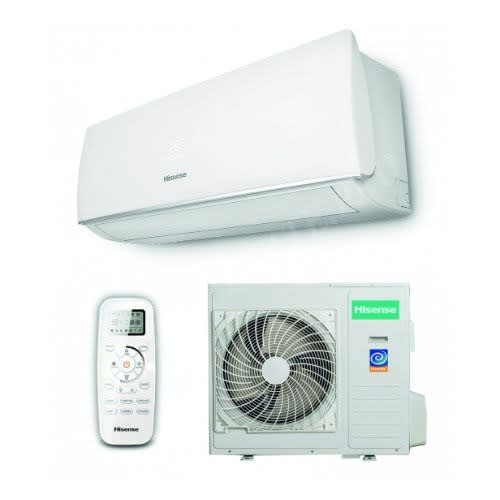 Hisense SPL 1 HP Copper INV| Copper Condenser, Super Cooling Gold Fin ,R410 Gas ,Inverter , White