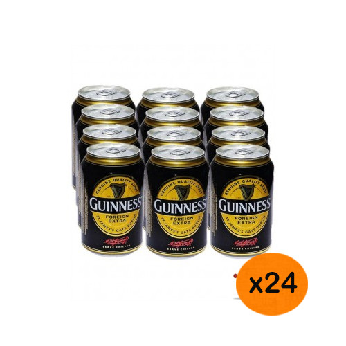 Guinness Foreign Extra Stout Can   -  33cl  x  24