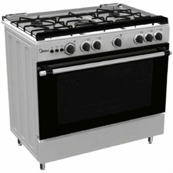 Midea Half Inox 5 Burners Gas Cooker 36LMG5G024