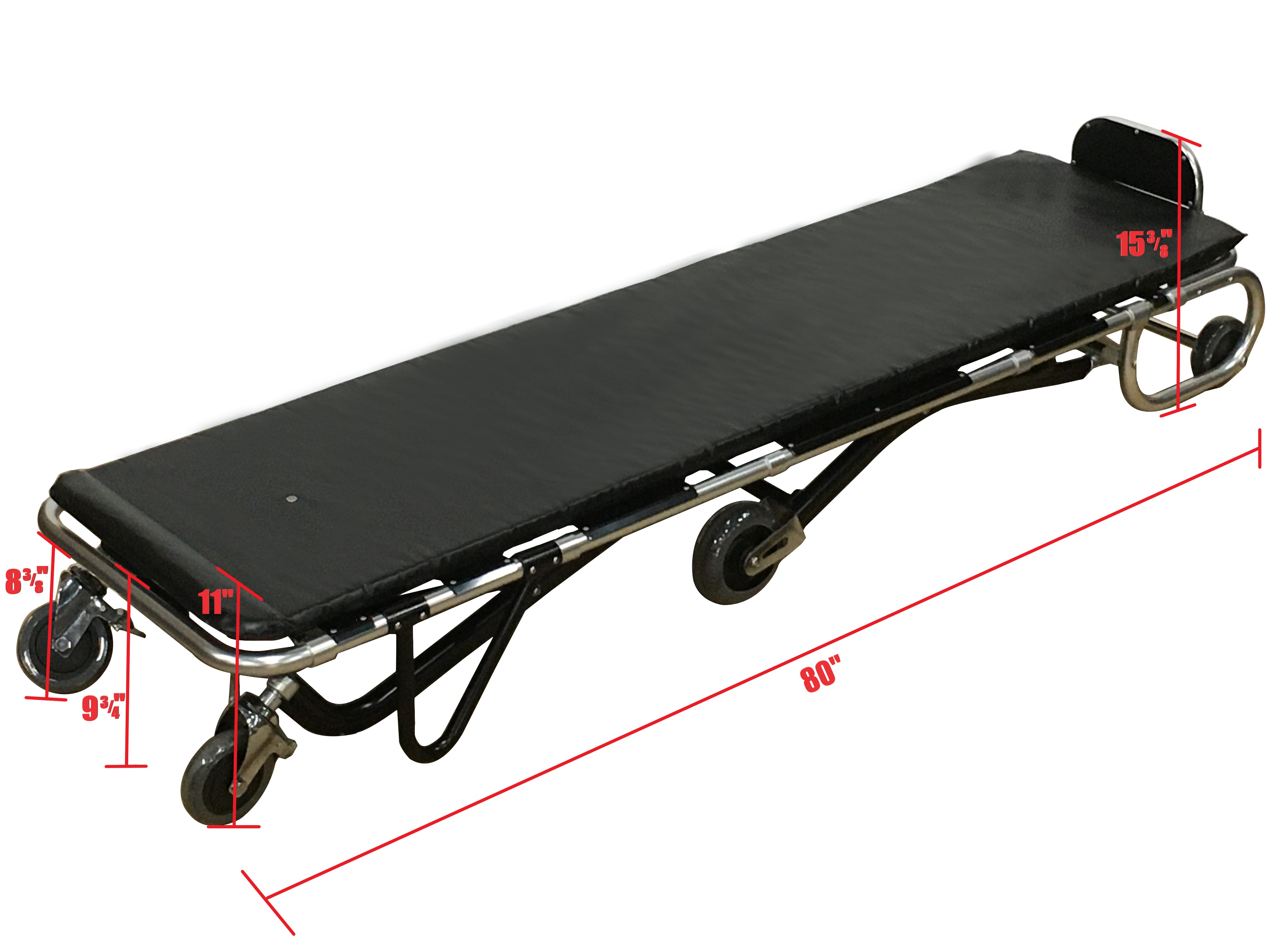 Dignified Deluxe 1,000 LB Mortuary Cot Friendship Funeral Supply