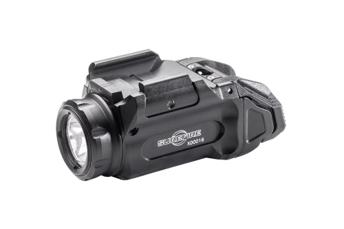 Surefire
XC3-A COMPACT PISTOL LIGHT

The SureFire XC3-A is a compact and lightweight pistol light designed for demanding applications, including duty use and concealed carry. It delivers 550 lumens of intense white light with a Hybrid Beam pattern that effectively illuminates targets at close to medium ranges while also providing a good peripheral view. The XC3-A features intuitive ambidextrous switches for easy and reliable activation in both momentary and constant-on modes. Powered by a single 123A lithium battery, it offers 1.75 hours of continuous runtime. The front loading battery tray allows for quick and easy battery changes without having to remove the light from your firearm. Constructed from durable, Mil-Spec hard-anodized aluminum, the XC3-A is a dependable choice for handgun-mounted illumination.

Features:

550-lumen LED with 7,200 candela output
Hybrid beam pattern
Ambidextrous momentary and constant-on activation
Disable function prevents accidental activation
Front-loading 123A lithium battery with 1.75-hour runtime
Compatible with Universal and Picatinny accessory rails
Compact design fits most holsters
Aerospace aluminum construction
Mil-Spec hard anodized finish
