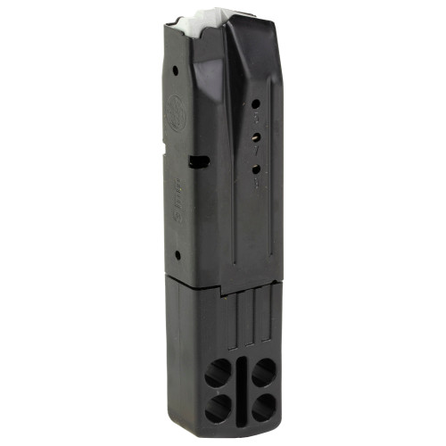Smith & Wesson M&P M2.0 Competitor 9mm 10 Round Magazine




This magazine was designed for the new S&W M&P metal-framed Performance Center models, intended for competitive shooters.

Features:
Rigorous upper steel-body construction and lower polymer body
Anti-tilt polymer follower
Steel wire spring
Side-facing round indicators