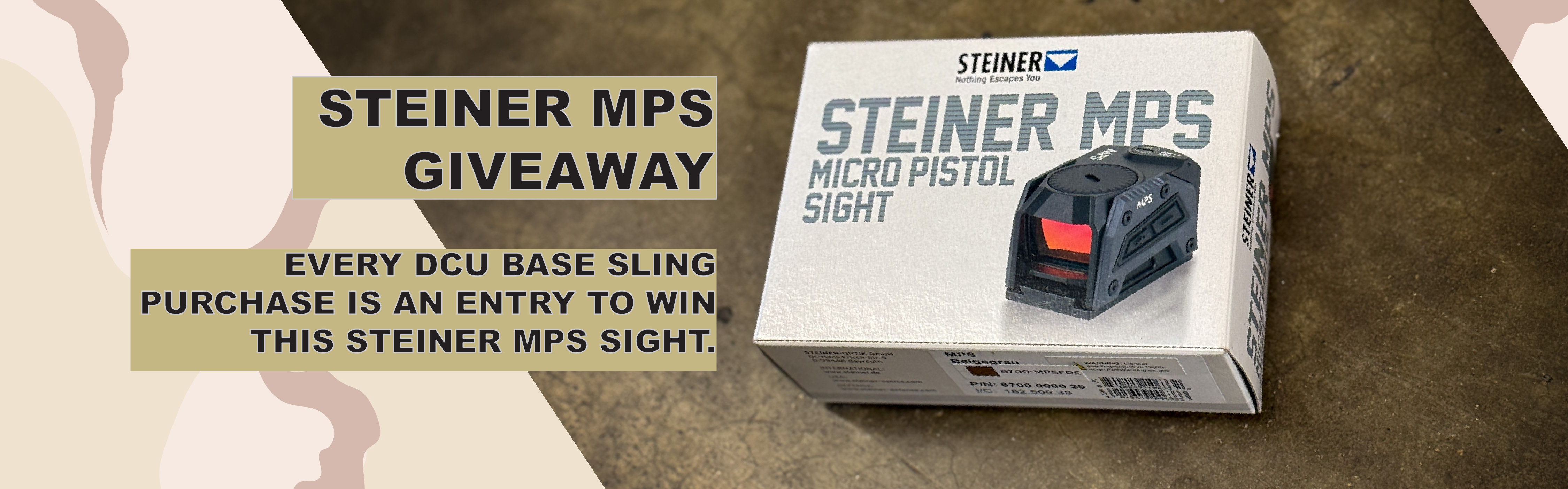 steiner giveaway dcu sling