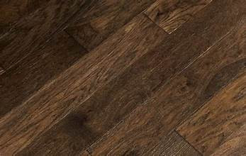 Contours Scraped Vintage Hickory Spiced Umber 3/8" x 6.5" Engineered Hardwood - $4.29 sq. ft.