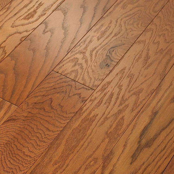 Sovereign Oak Gunstock Treffert Wirebrush 1/2" x 5" Engineered Hardwood - $2.89 sq. ft.