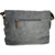 Black Canvas Horse Satchel