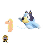 Toomies Swimming Bluey Bath Toy with Seahorse  E73548