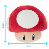 Mario Kart Mega Mushroom Plush Stuffed Toy T12955B