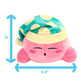 Club Mocchi-Mocchi- Sleeping Kirby Junior Plush Toy, 6 inch T12785
