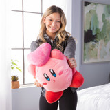 Club Mocchi- Mocchi- Kirby with Heart Mega Plush Toy, 15 inch T12878