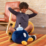 Club Mocchi- Mocchi- Super Mario™ Bob-omb Mega Plush Toy, 15 inch T12813