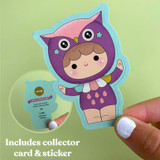 Momiji Sugar Plum Wood Pendant Doll Blind Boxes - Set of 8 L21010A