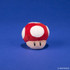Club Mocchi- Mocchi- Super Mario™ Super Mushroom Junior Plush Toy, 6 inch T12701